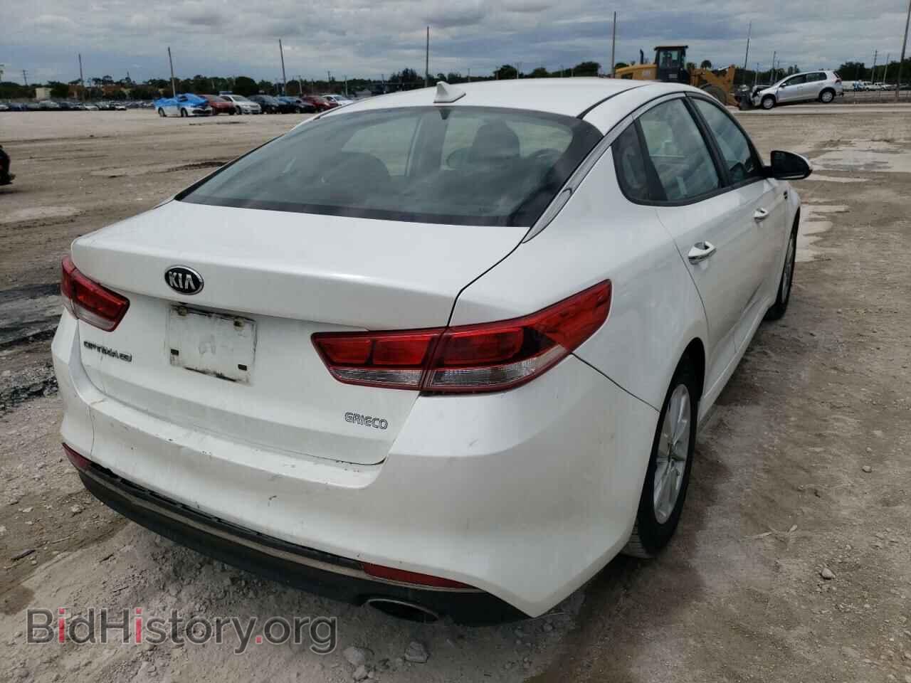 2016 KIA OPTIMA - VIN: KNAGT4L35G5073149 - Фото 4