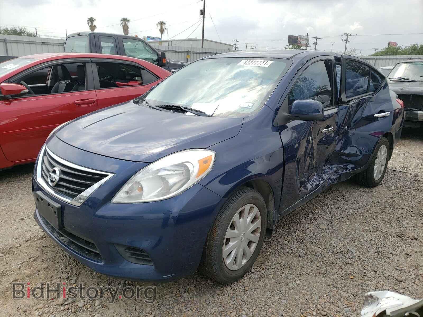 2012 NISSAN VERSA - VIN: 3N1CN7AP4CL943490 - Фото 2