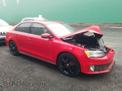 2013 Volkswagen JETTA Jetta GLI, red — VIN 3VW567AJ5DM419322, Copart