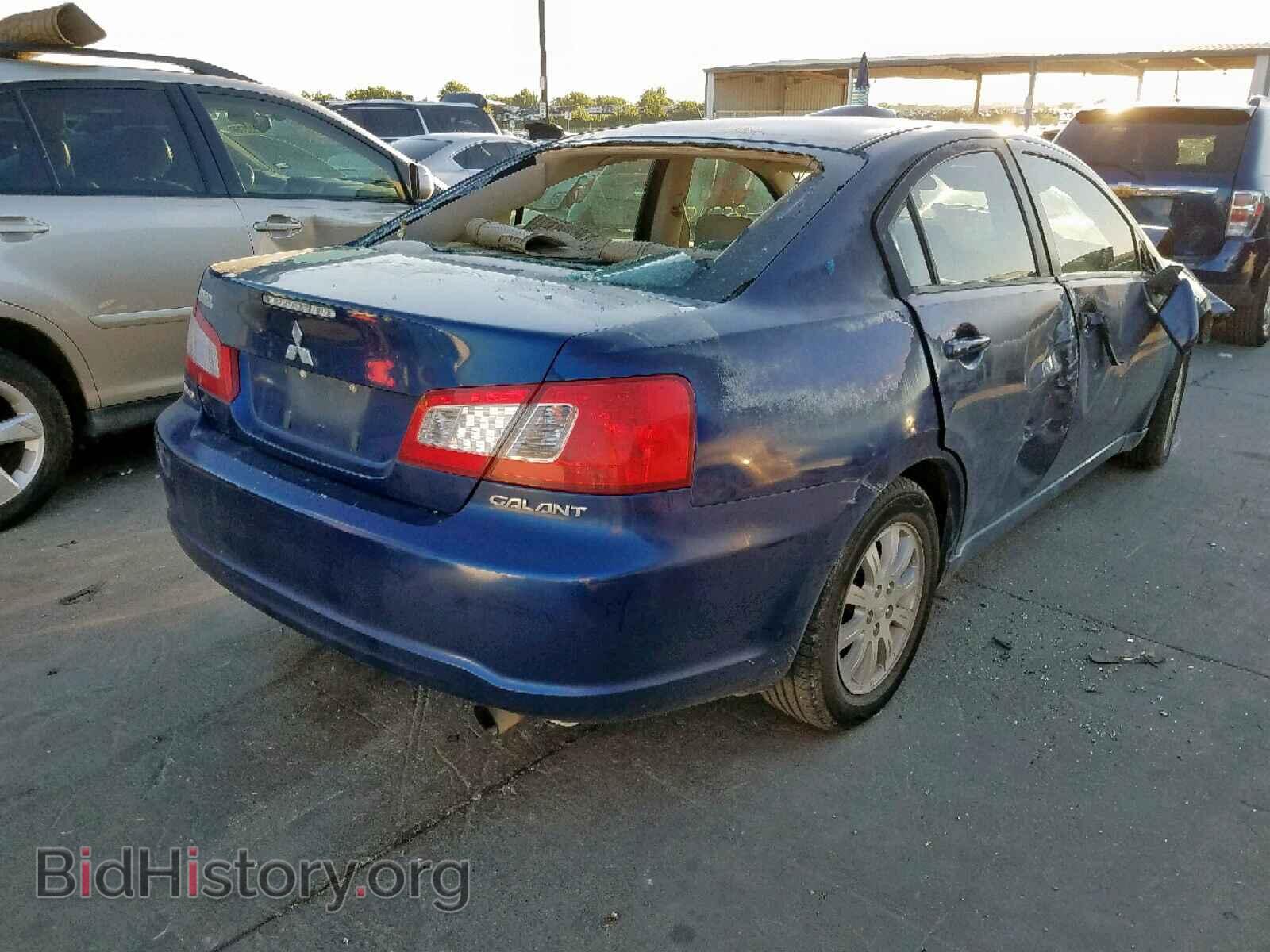 2009 MITSUBISHI GALANT - VIN: 4A3AB36F89E040058 - Фото 4