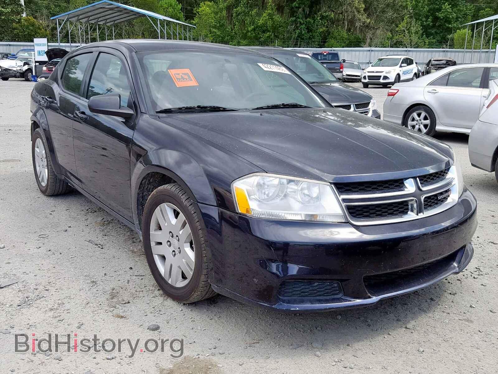 Photo 1C3CDZAB2CN243326 - DODGE AVENGER 2012