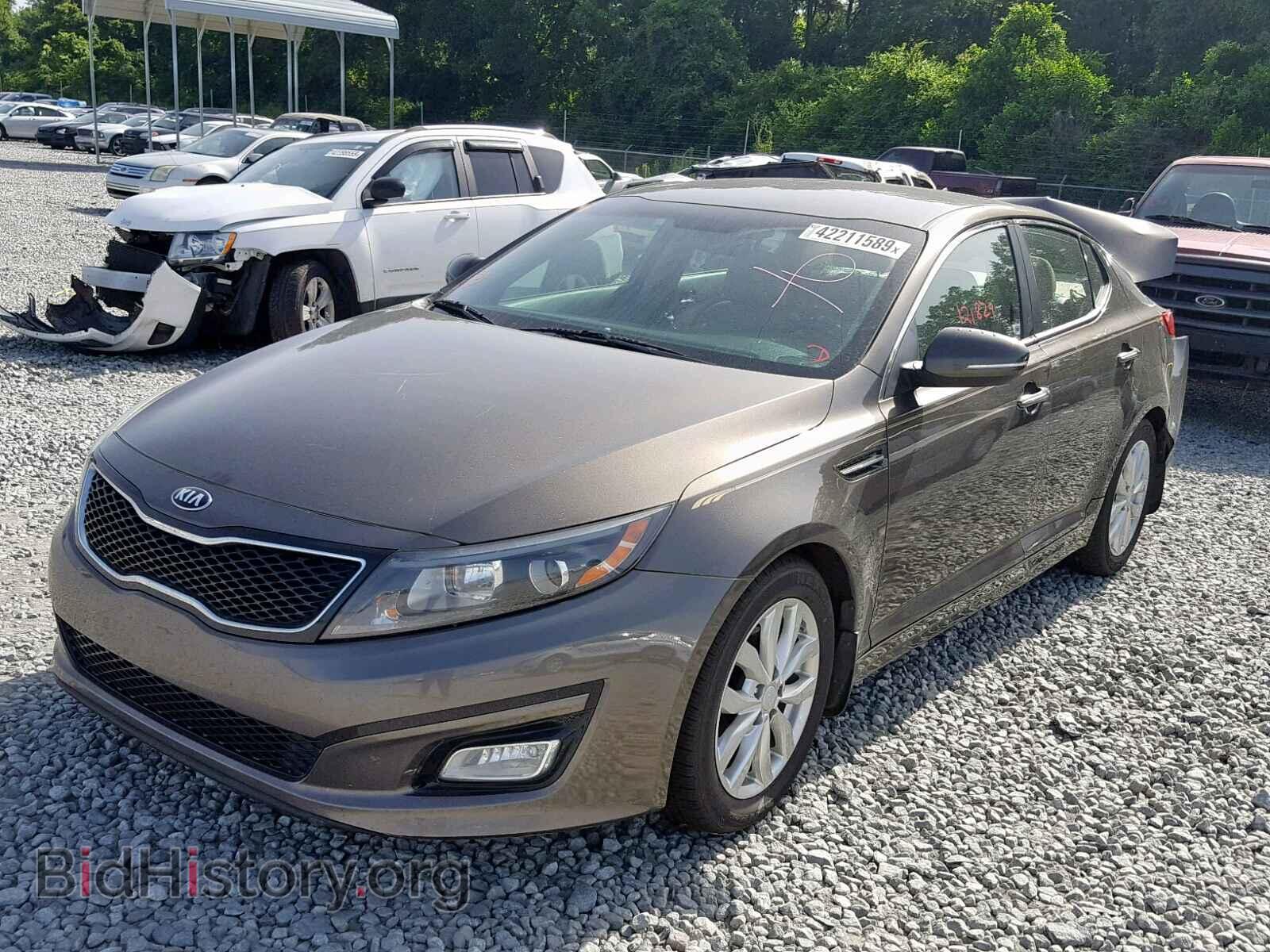 2014 KIA OPTIMA EX - VIN: 5XXGN4A78EG322927 - Фото 2