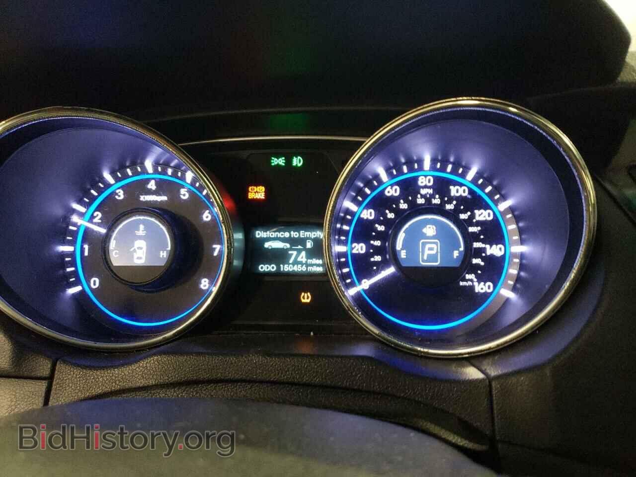 2012 HYUNDAI SONATA - VIN: 5NPEC4AB1CH447433 - Фото 9
