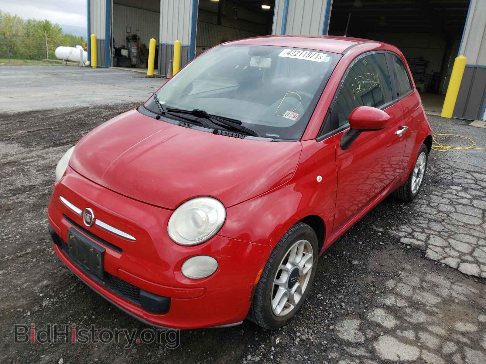 2012 FIAT 500 - VIN: 3C3CFFAR5CT104555 - Фото 2