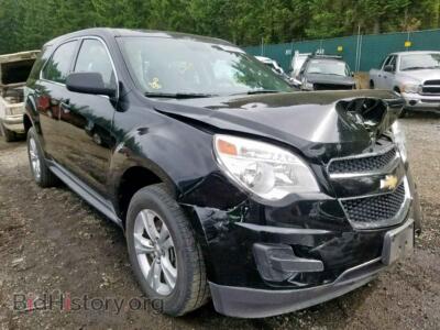 2014 Chevrolet EQUINOX LS, black — VIN 2GNFLEEK4E6227190, Copart