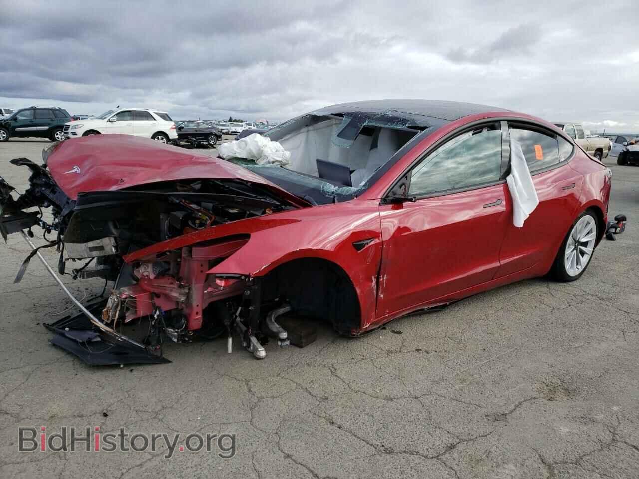Фотография 5YJ3E1EAXMF049896 - TESLA MODEL 3 2021