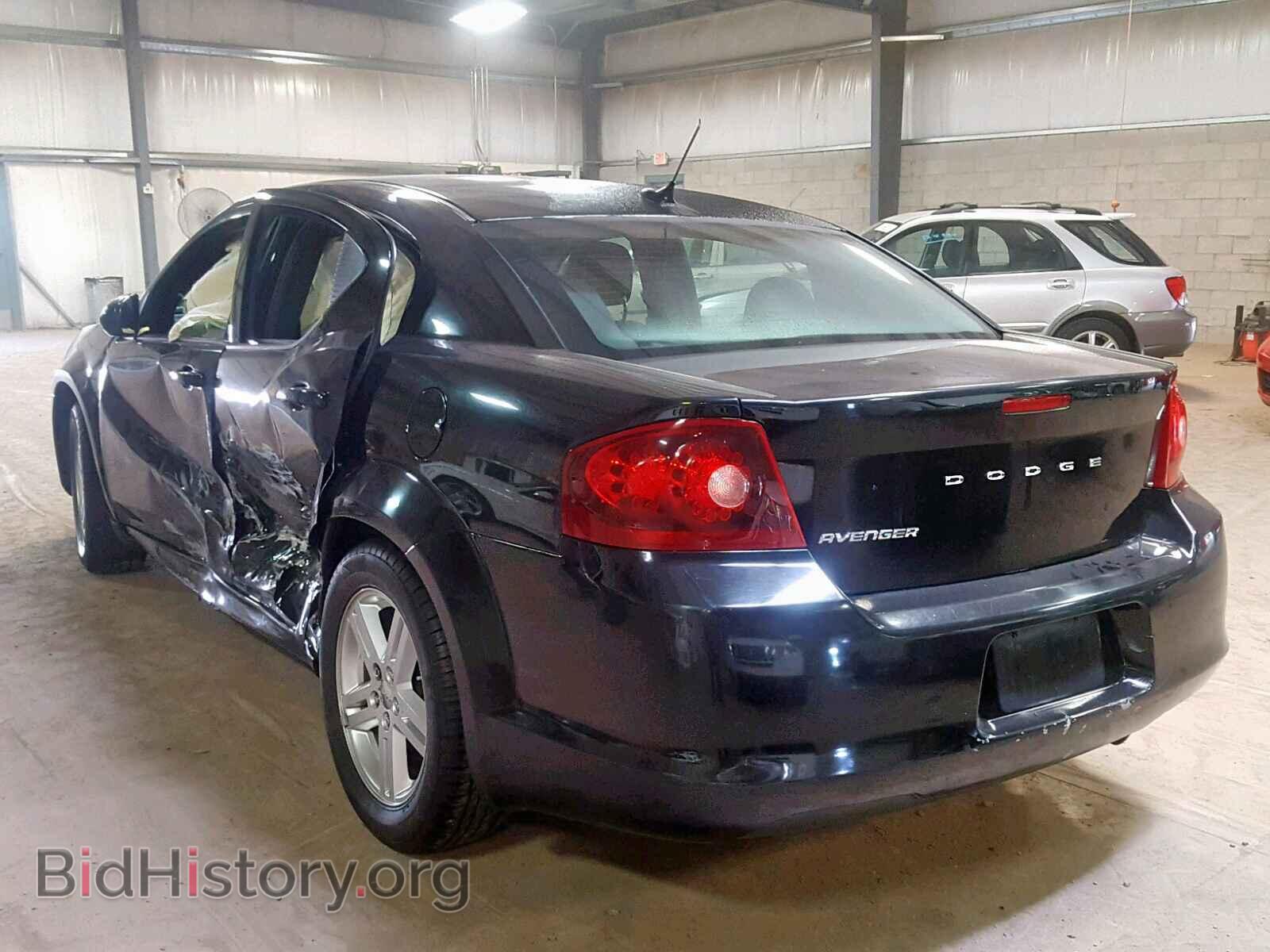 2012 DODGE AVENGER - VIN: 1C3CDZCB0CN158997 - Фото 3