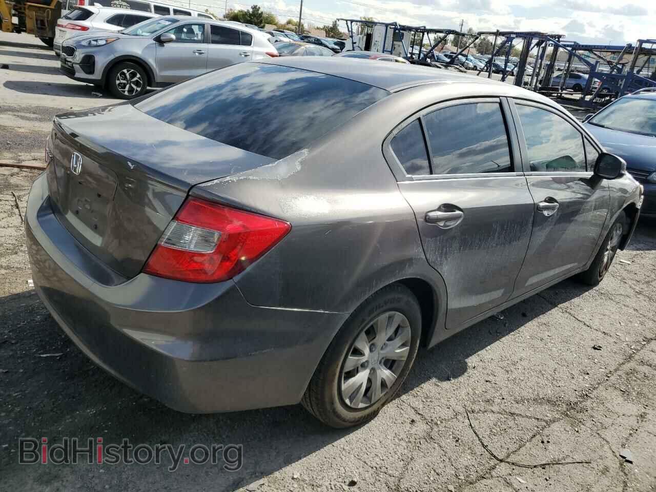 2012 HONDA CIVIC - VIN: 19XFB2F54CE323630 - Фото 3