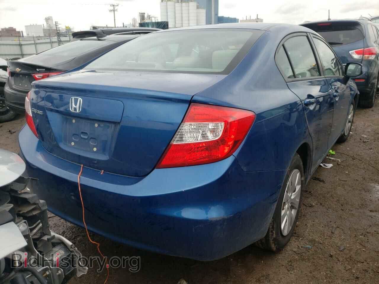 2012 HONDA CIVIC - VIN: 19XFB2F51CE028274 - Фото 4