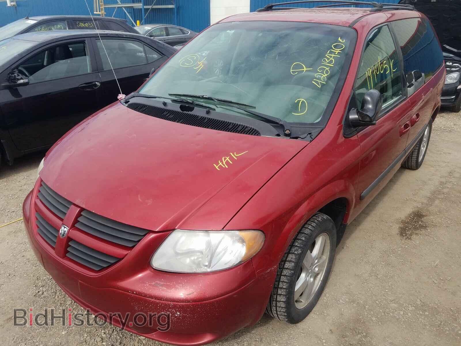 2007 DODGE CARAVAN - VIN: 1D4GP45R97B268197 - Фото 2