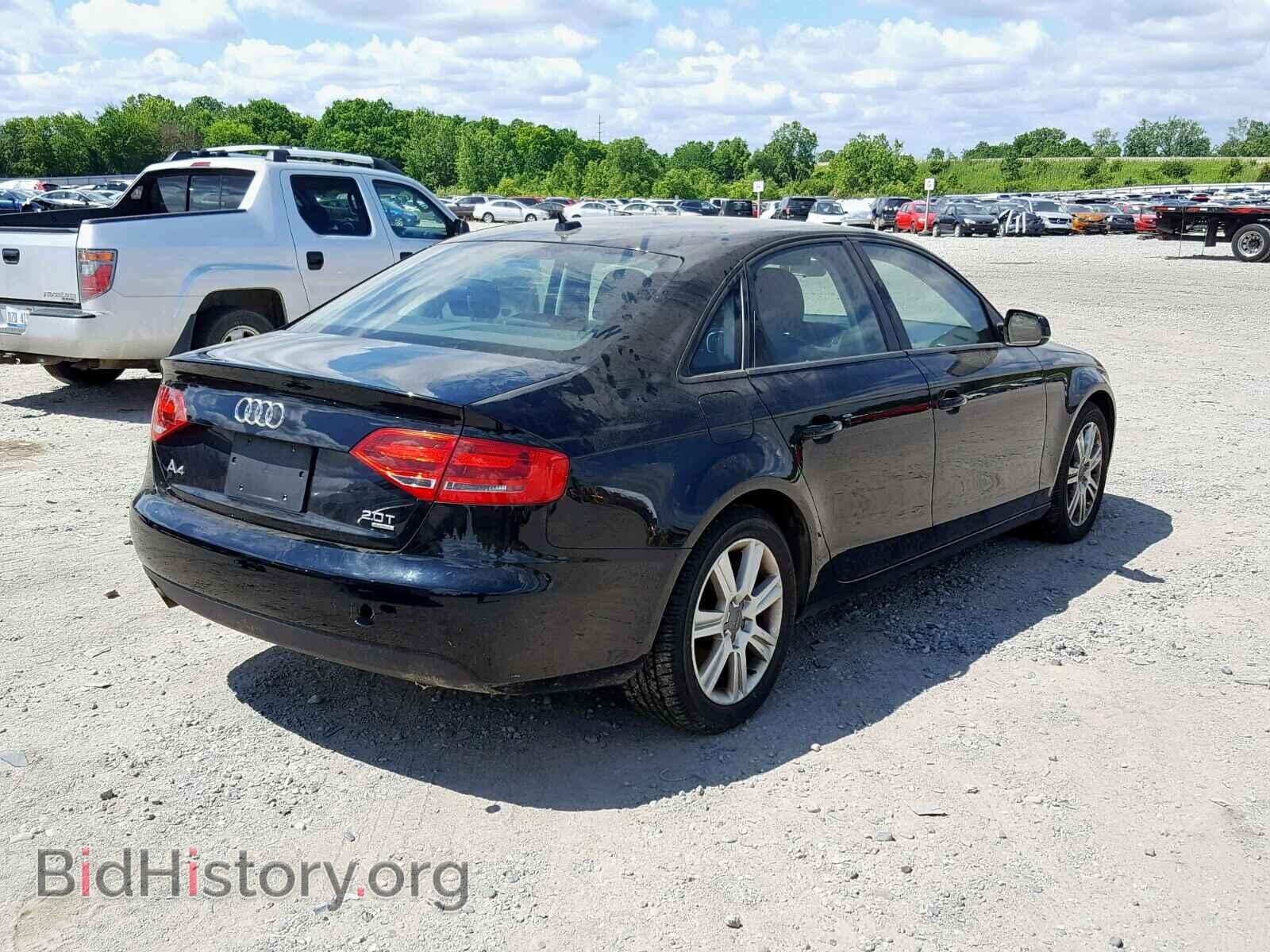 2010 AUDI A4 - VIN: WAUDFAFL8AN008582 - Фото 4