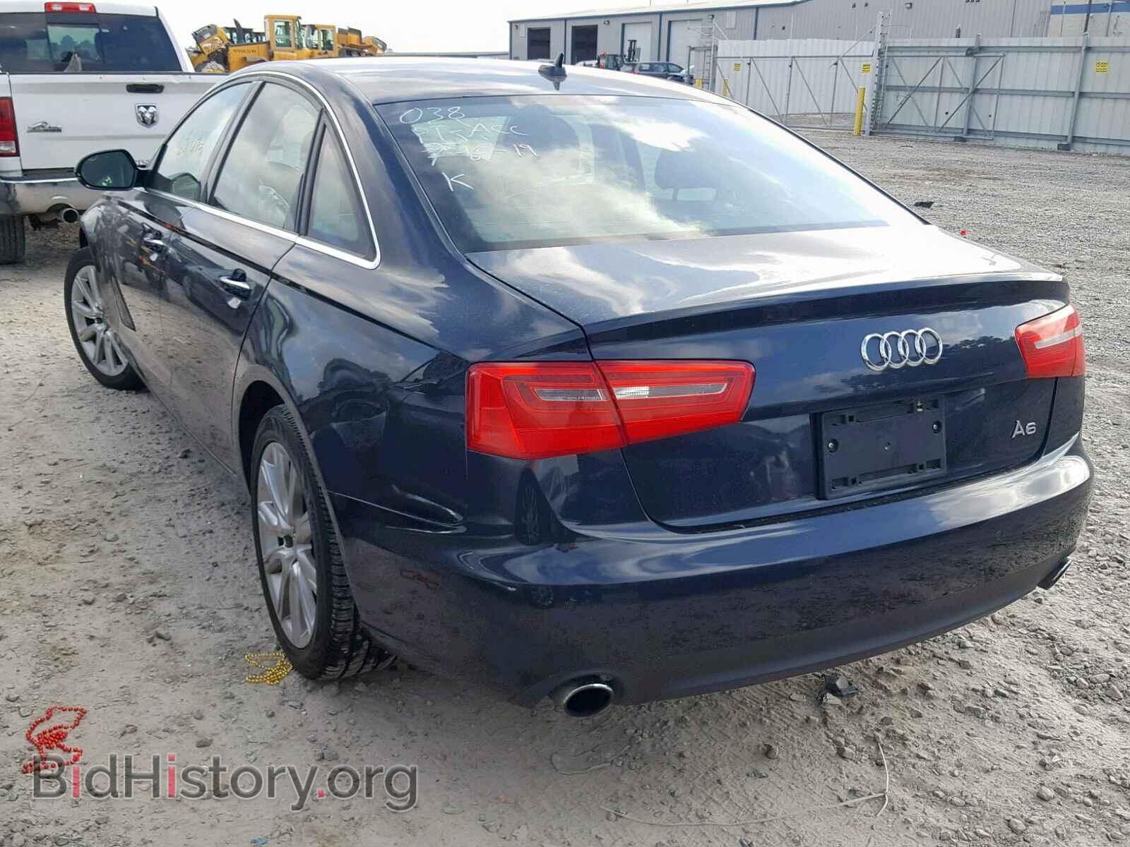 2013 AUDI A6 - VIN: WAUGFAFC5DN131306 - Фото 3