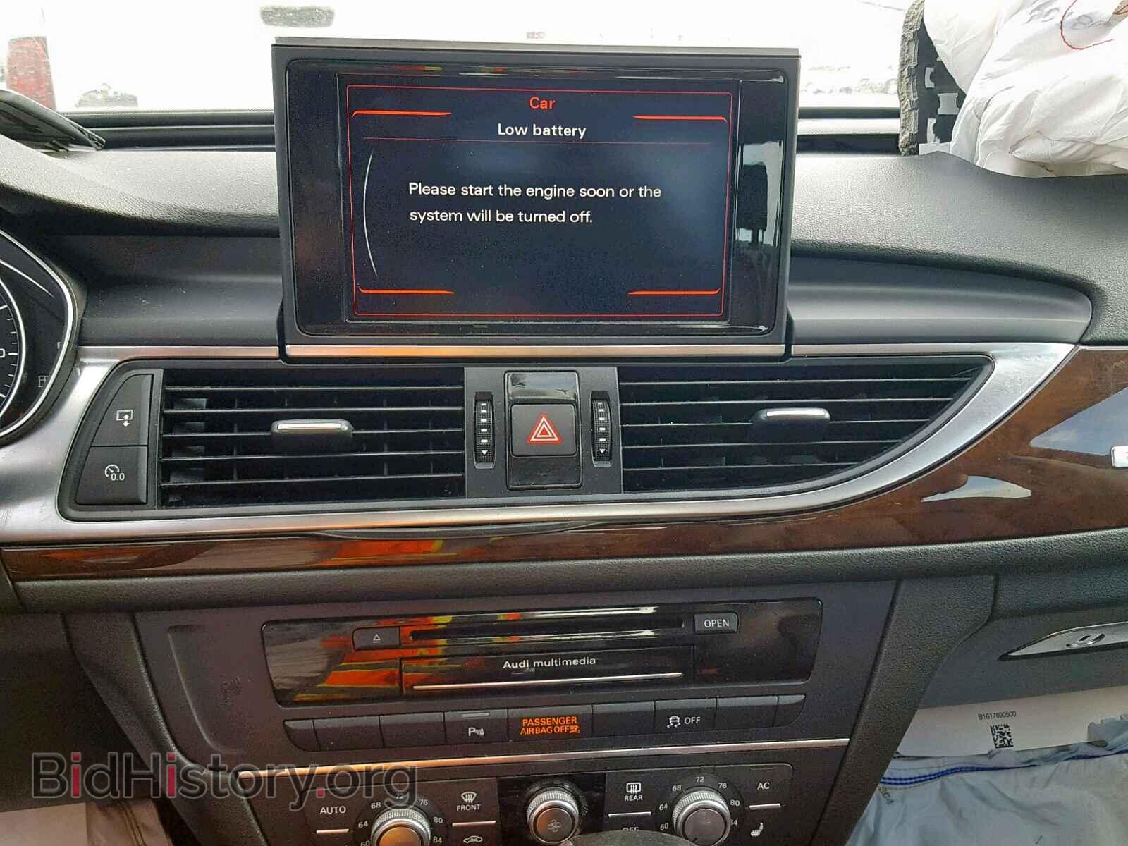 2013 AUDI A6 - VIN: WAUGFAFC5DN131306 - Фото 9