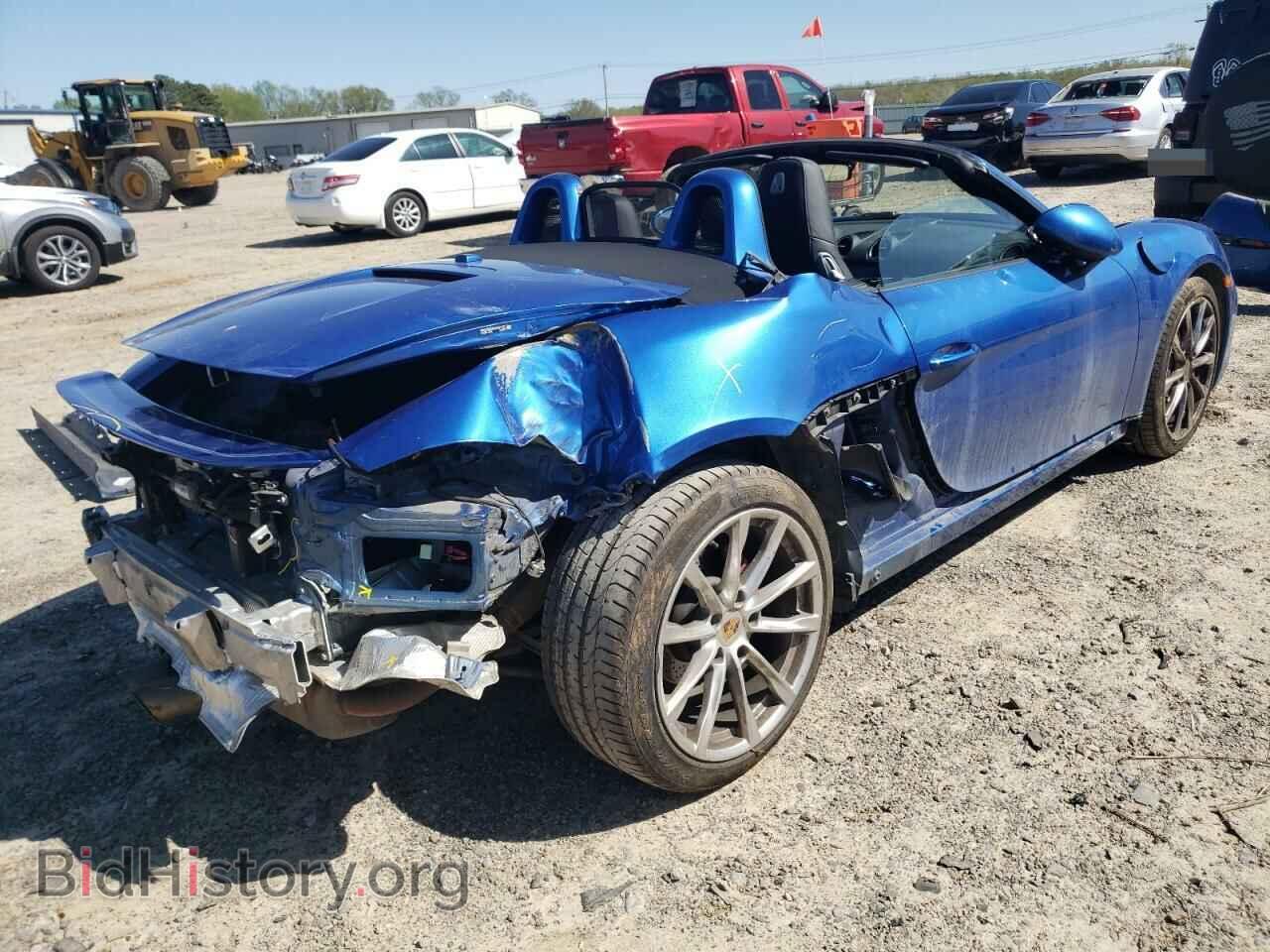 2017 PORSCHE BOXSTER - VIN: WP0CB2A8XHS241023 - Фото 4