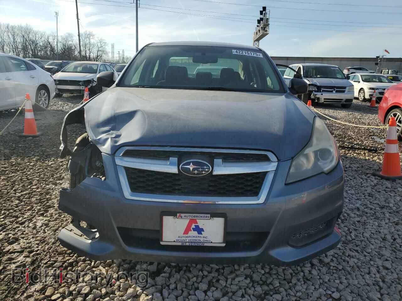 2013 SUBARU LEGACY - VIN: 4S3BMBA67D3017572 - Фото 5