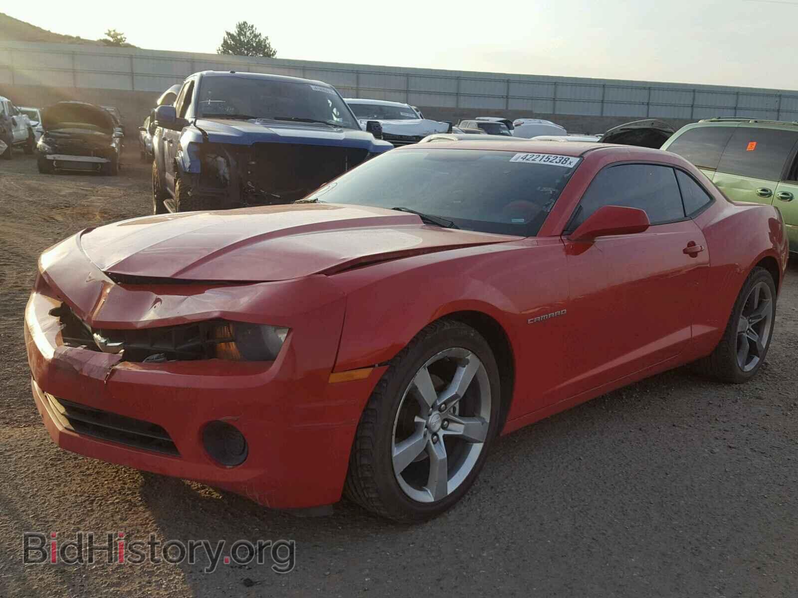 2012 CHEVROLET CAMARO - VIN: 2G1FA1E38C9103377 - Фото 2