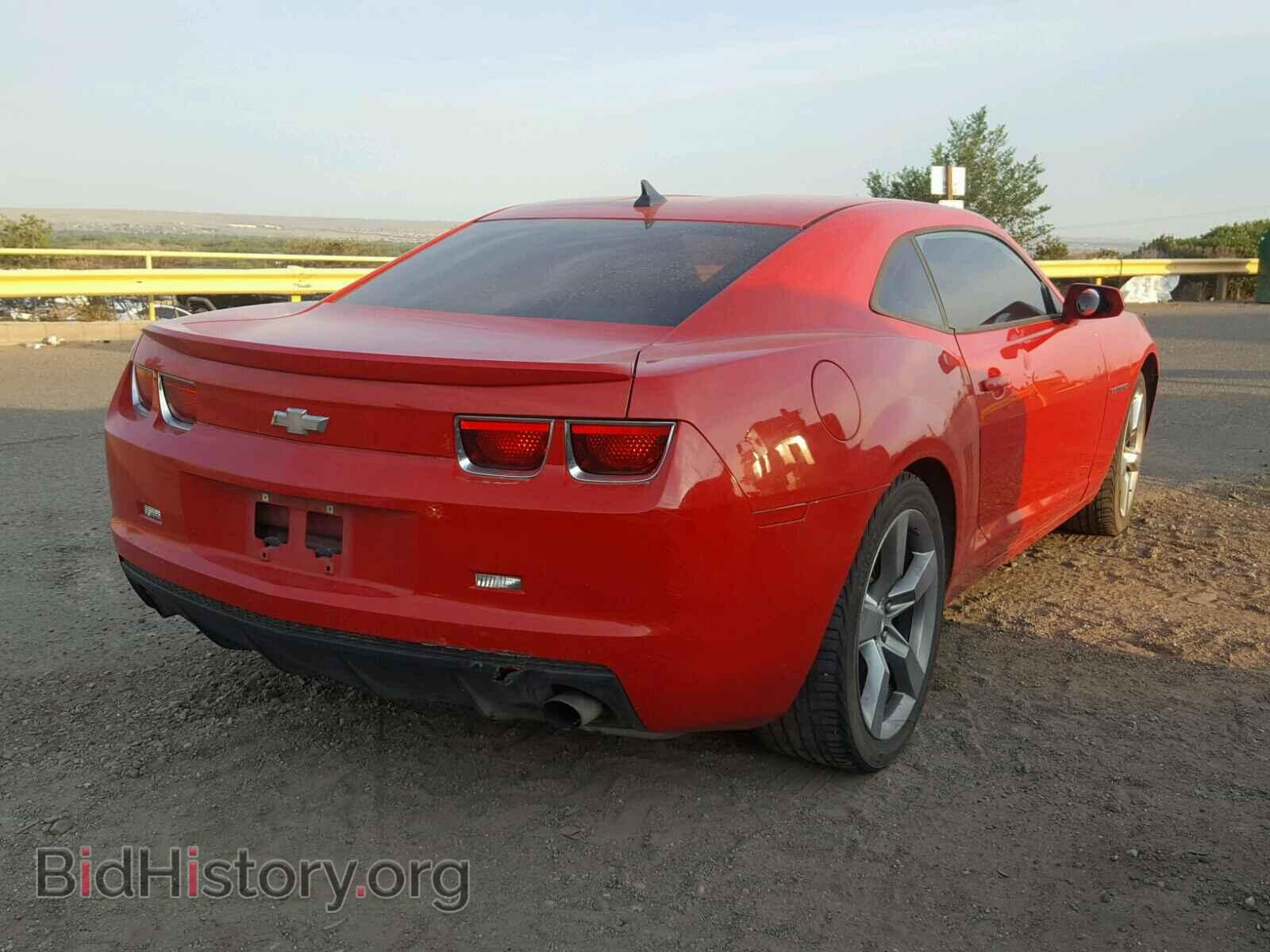 2012 CHEVROLET CAMARO - VIN: 2G1FA1E38C9103377 - Фото 4