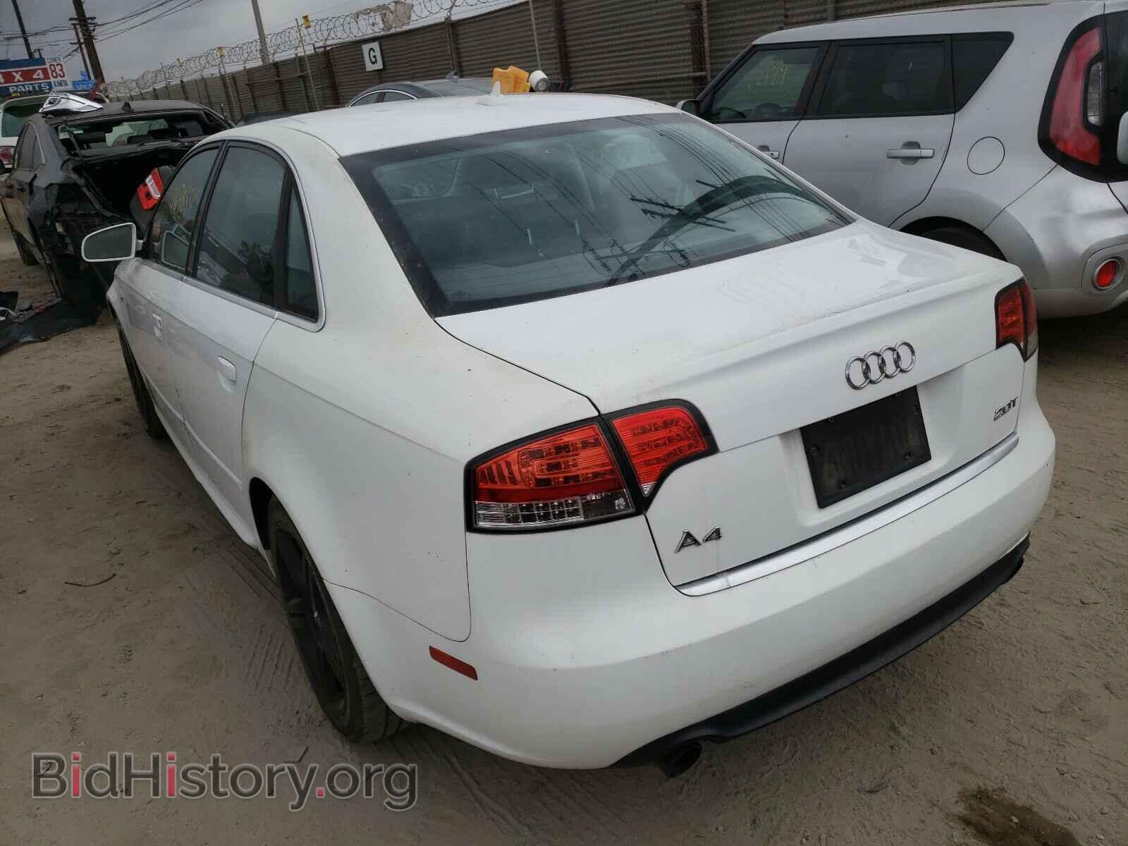 2008 AUDI A4 - VIN: WAUAF78E28A095417 - Фото 3