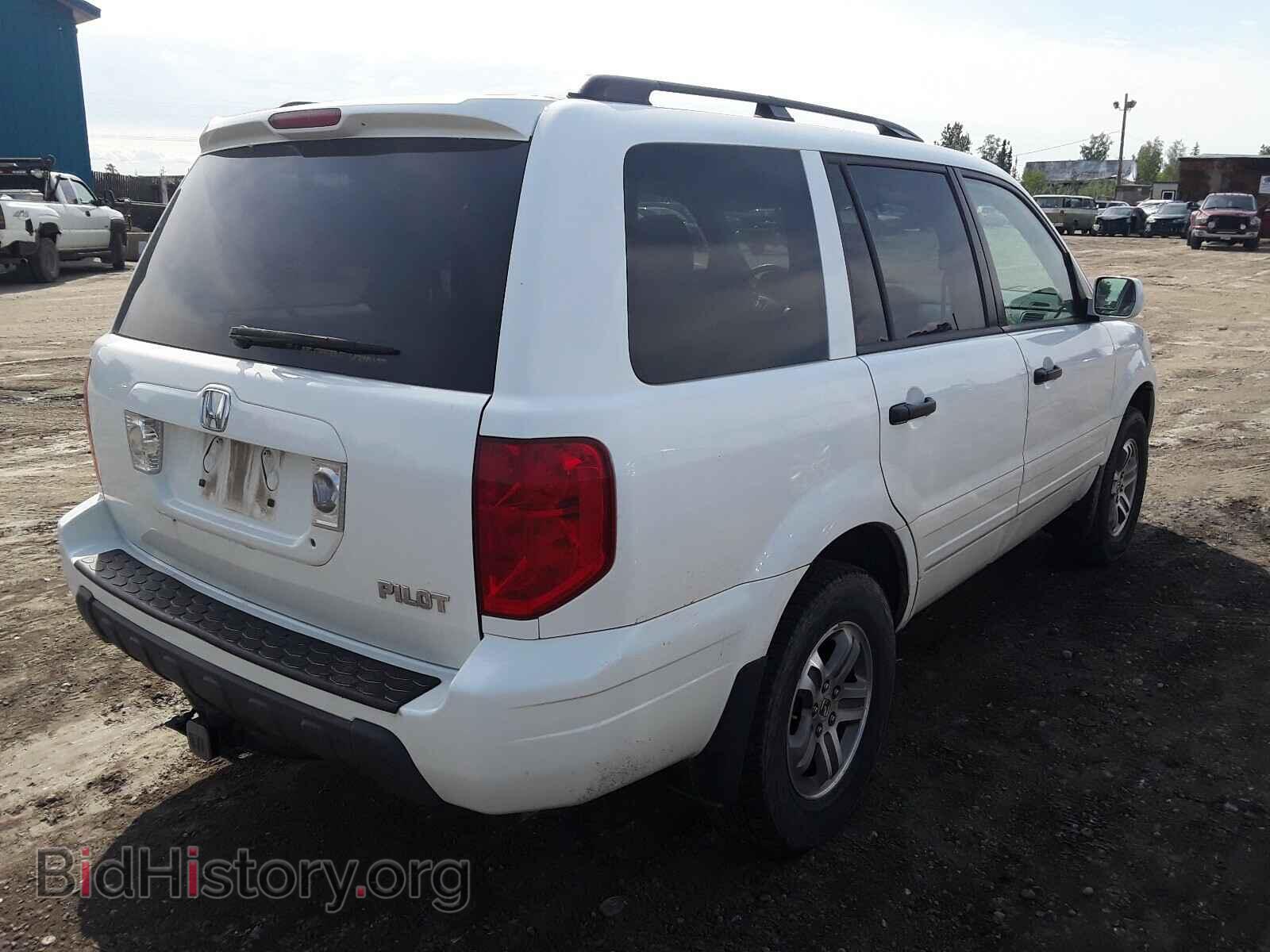 2005 HONDA PILOT - VIN: 2HKYF18475H555911 - Фото 4