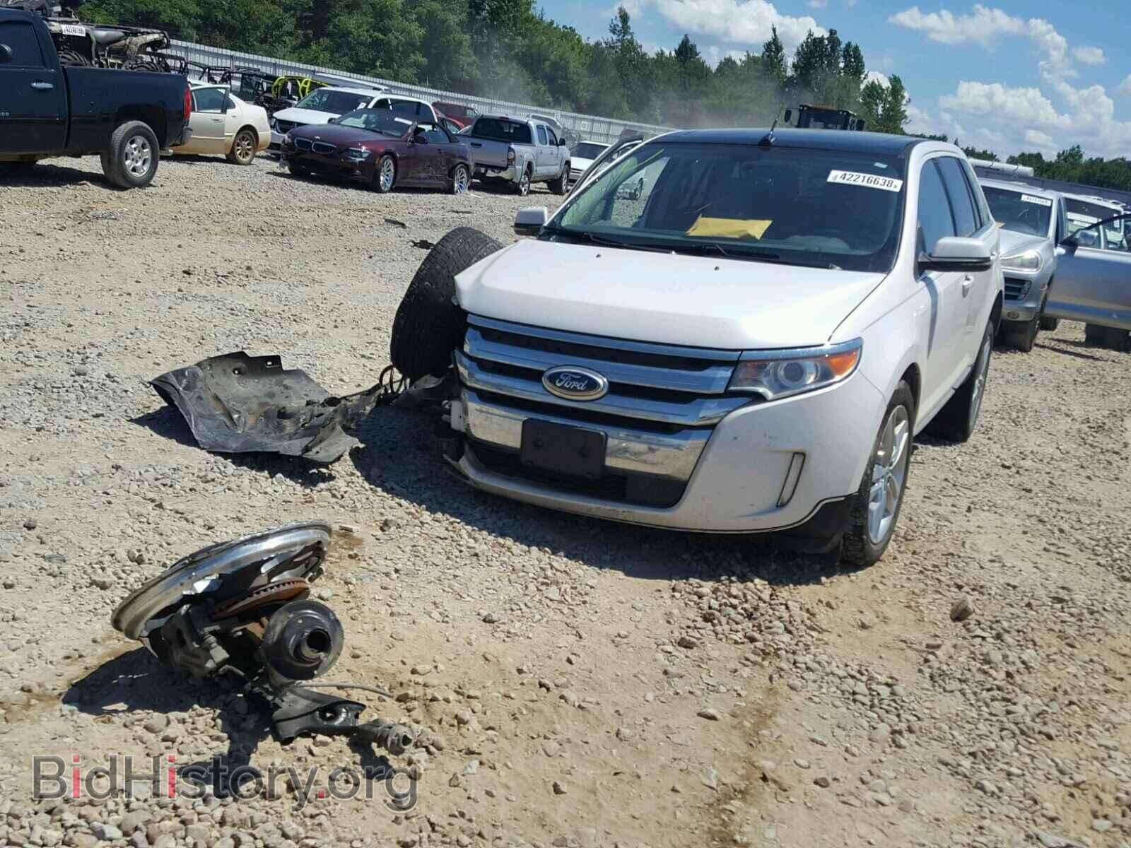 2013 FORD EDGE - VIN: 2FMDK3KC2DBB56738 - Фото 2
