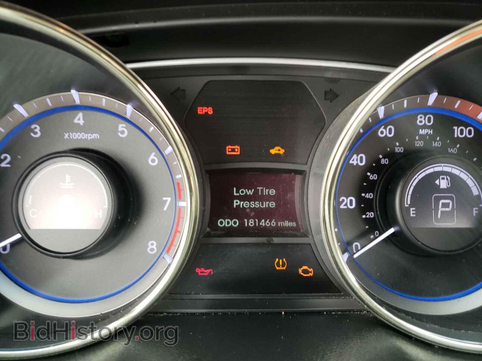 2012 HYUNDAI SONATA - VIN: 5NPEC4AC9CH411966 - Photo 8