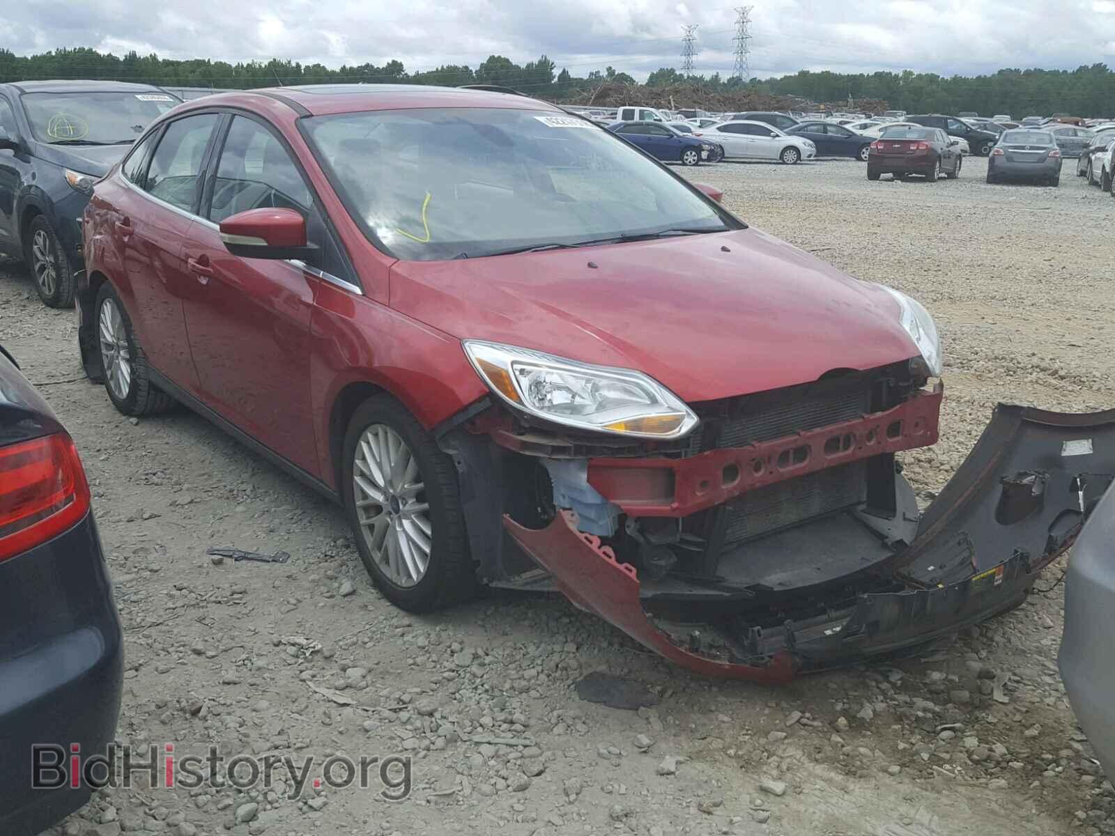 2012 Ford FOCUS Focus SEL (VIN 1FAHP3H24CL126148) — photo 1 of 10, Copart, damage: rear end