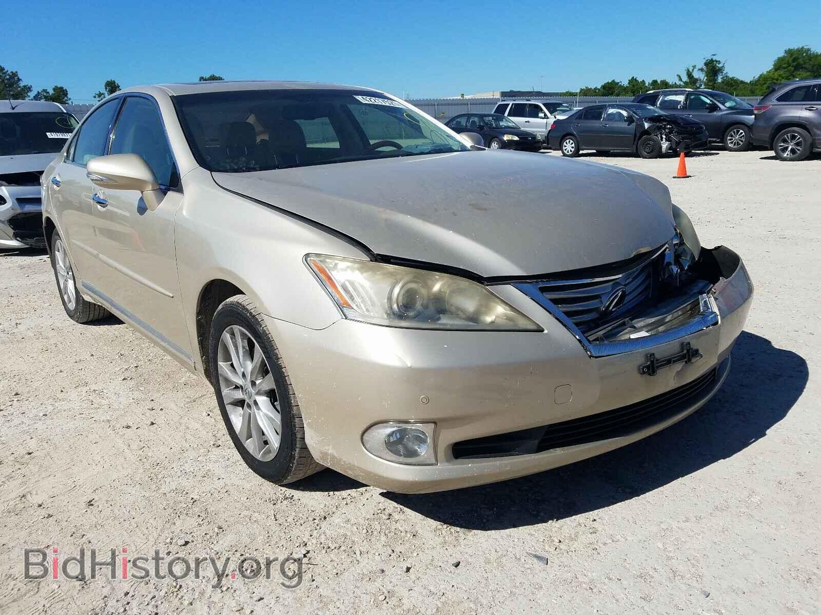 Photo JTHBK1EG9C2505654 - LEXUS ES350 2012