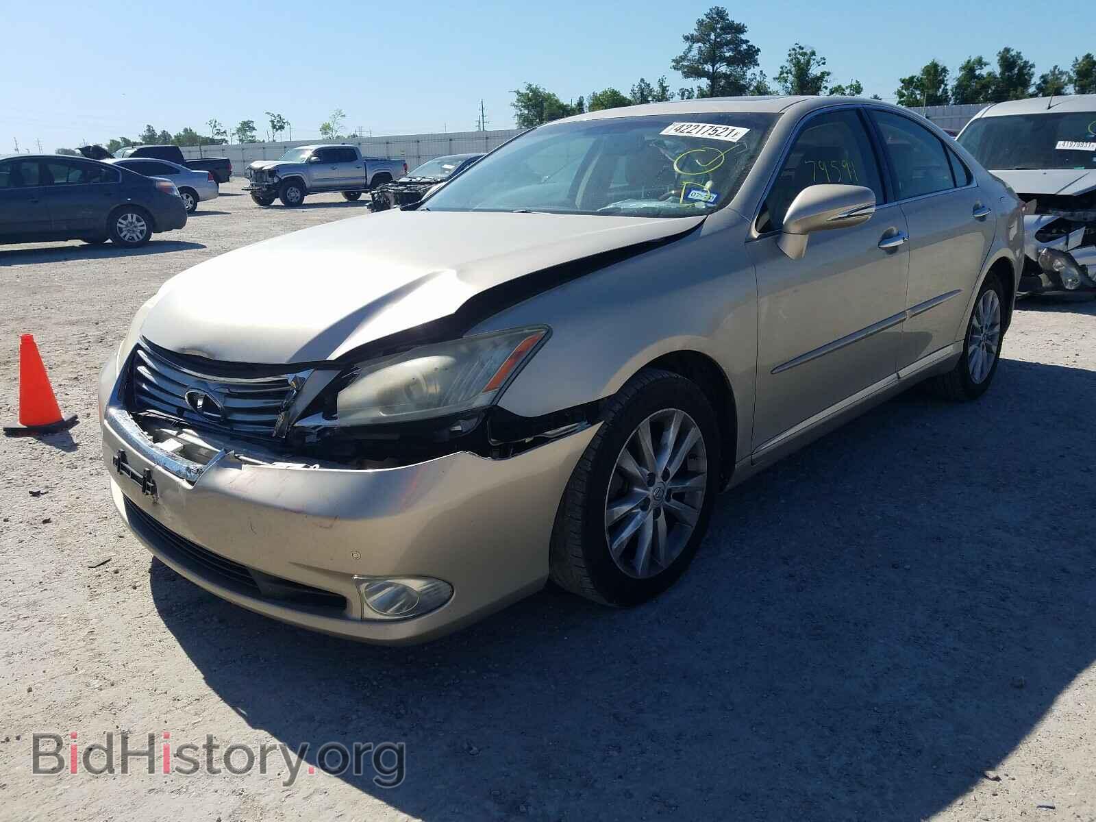 2012 LEXUS ES350 - VIN: JTHBK1EG9C2505654 - Фото 2
