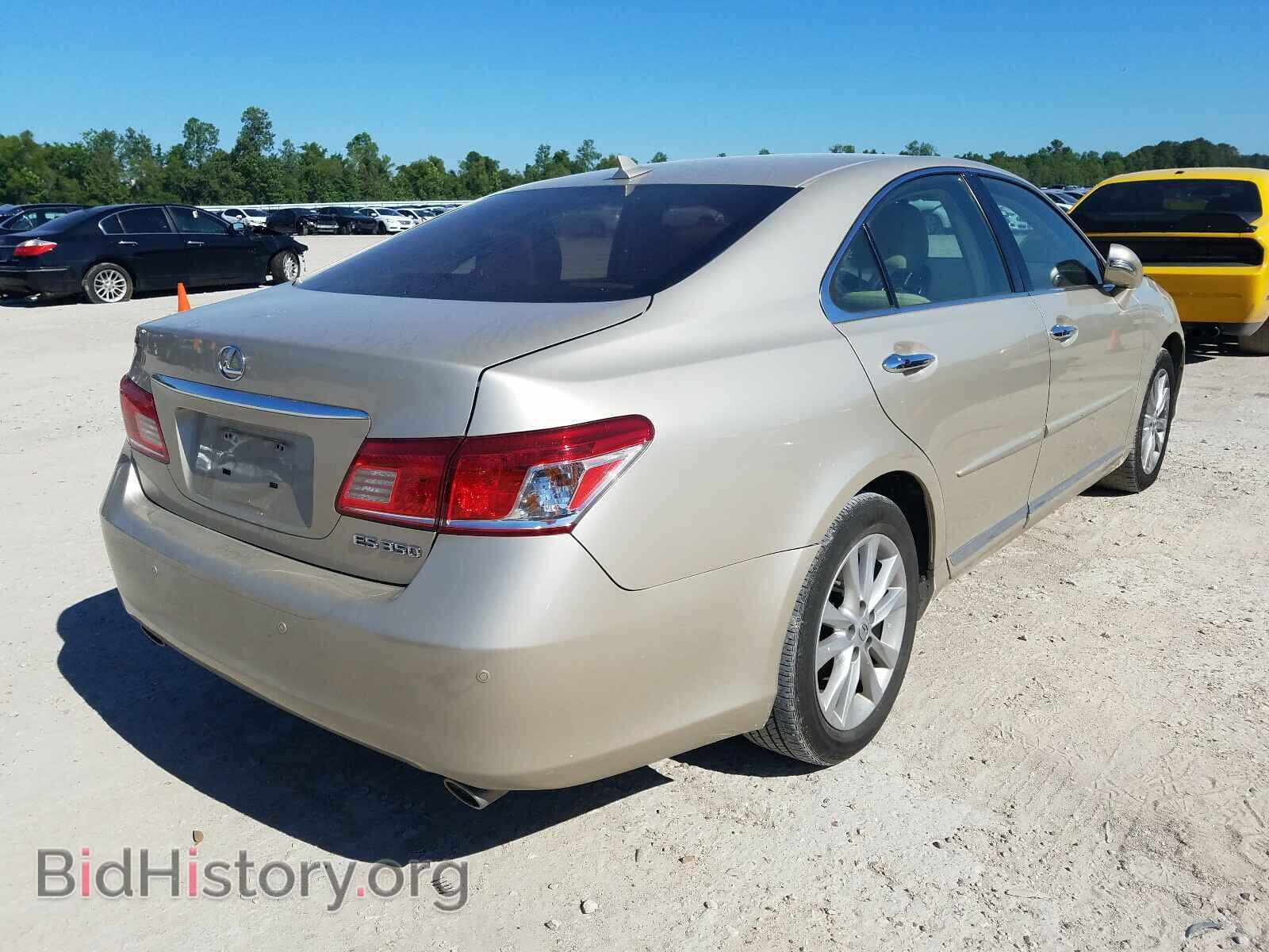 2012 LEXUS ES350 - VIN: JTHBK1EG9C2505654 - Фото 4