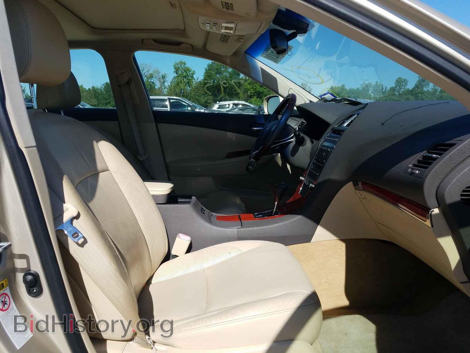 2012 LEXUS ES350 - VIN: JTHBK1EG9C2505654 - Фото 5