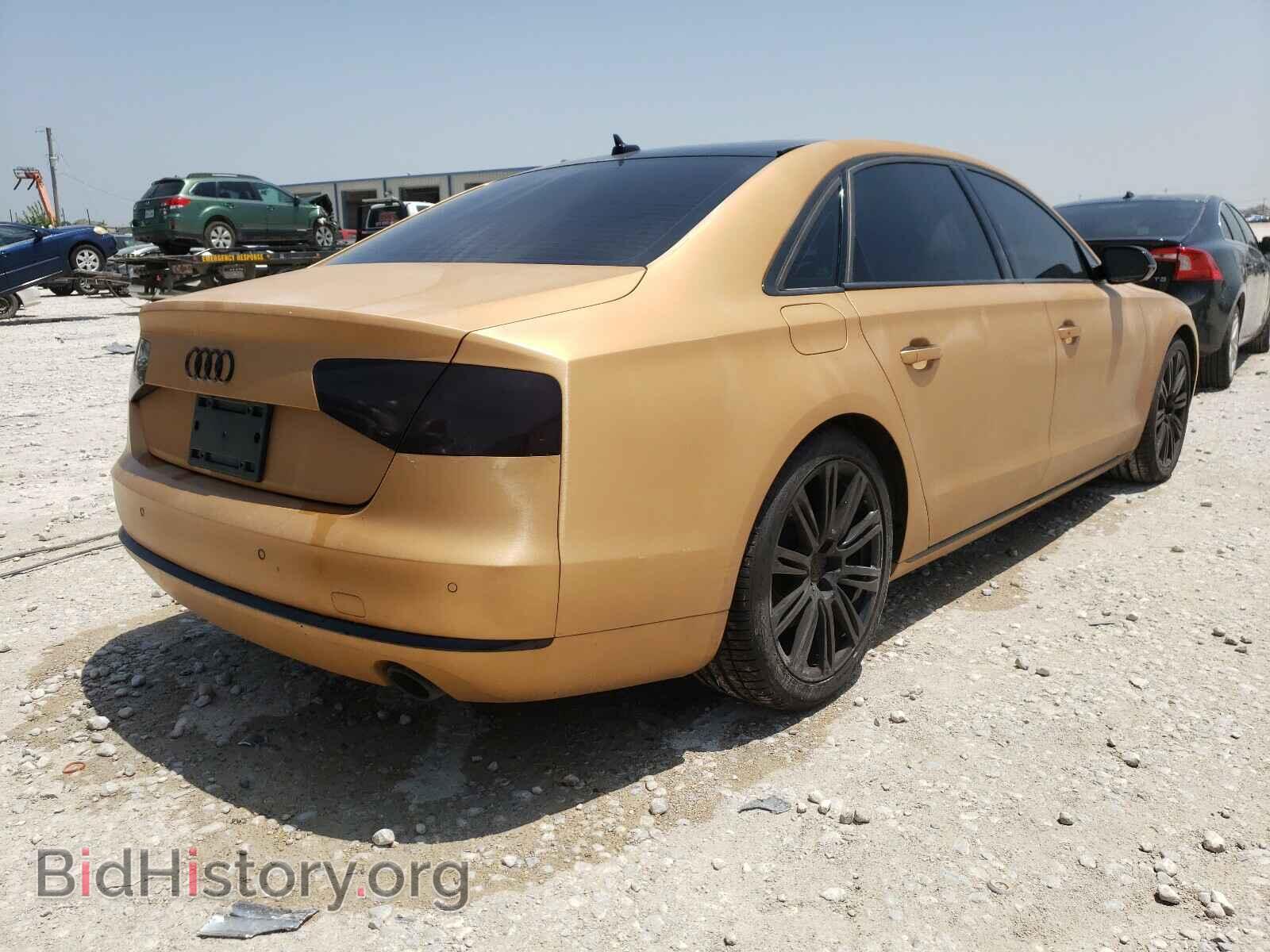 2014 AUDI A8 - VIN: WAURMAFD0EN010837 - Фото 4