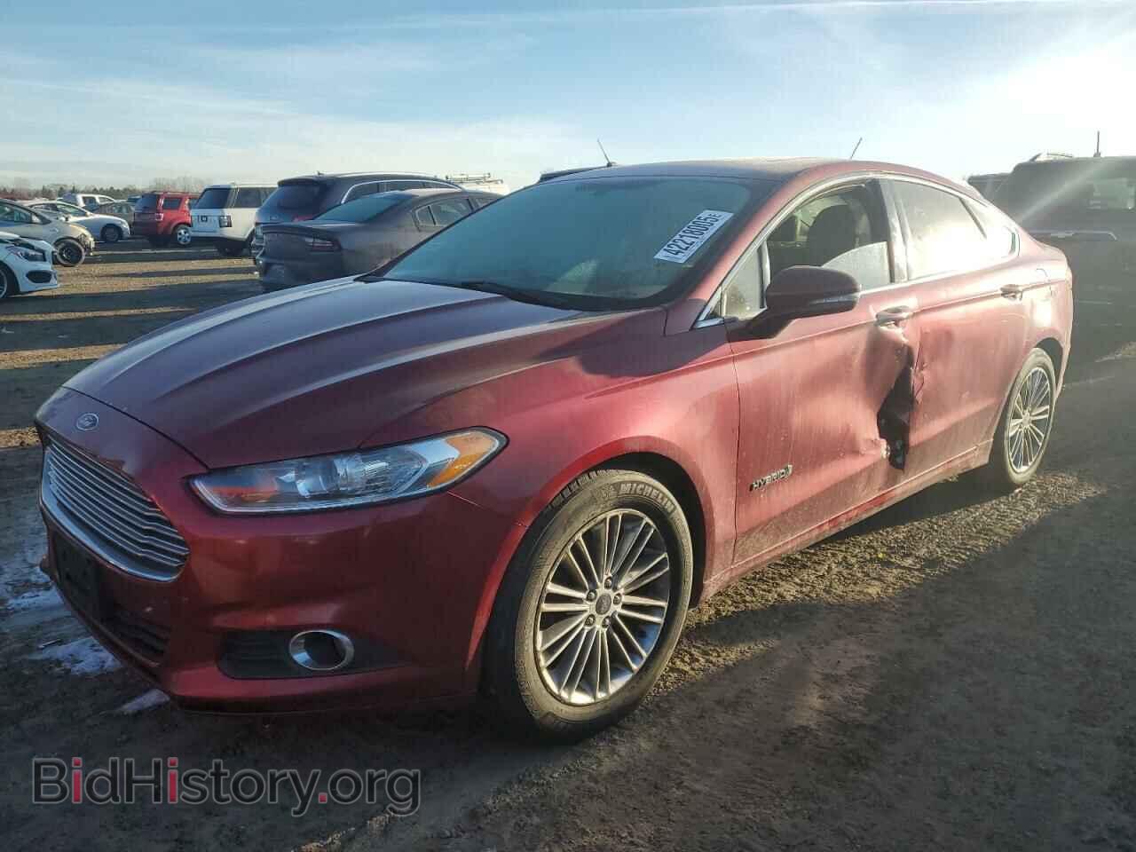 Photo 3FA6P0LU1ER240871 - FORD FUSION 2014