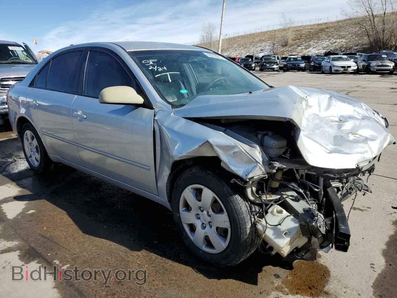2007 HYUNDAI SONATA - VIN: 5NPET46C47H257293 - Фото 4