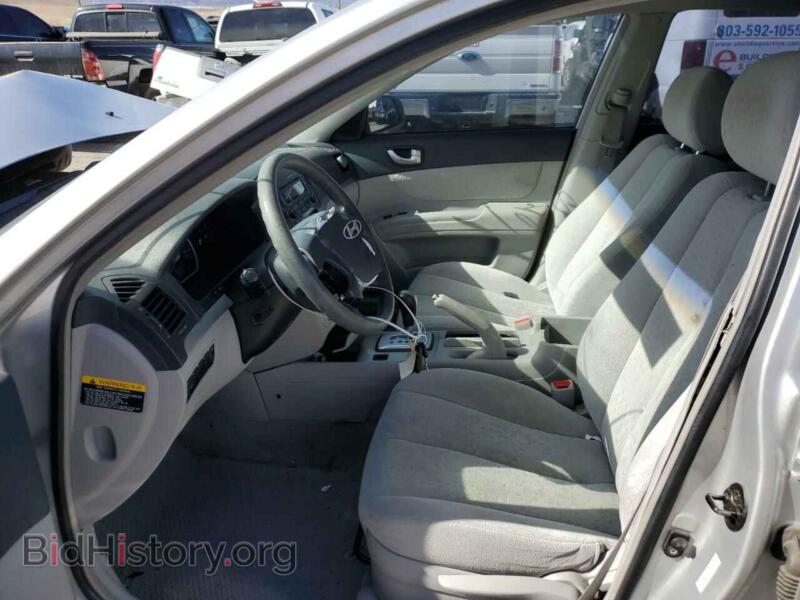 2007 Hyundai SONATA (VIN 5NPET46C47H257293) — photo 7 of 12