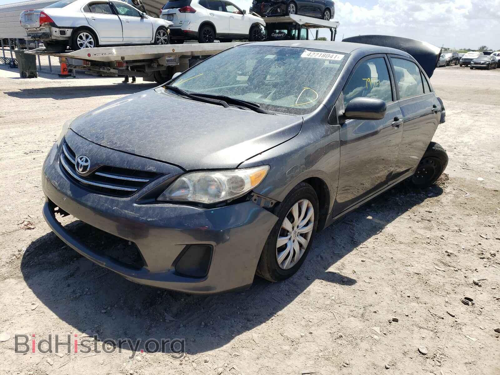 2013 TOYOTA COROLLA - VIN: 2T1BU4EE7DC974224 - Фото 2