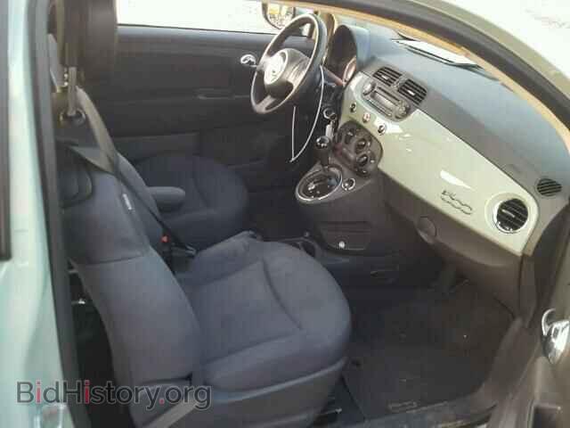 2012 FIAT 500 - VIN: 3C3CFFAR2CT365657 - Фото 5