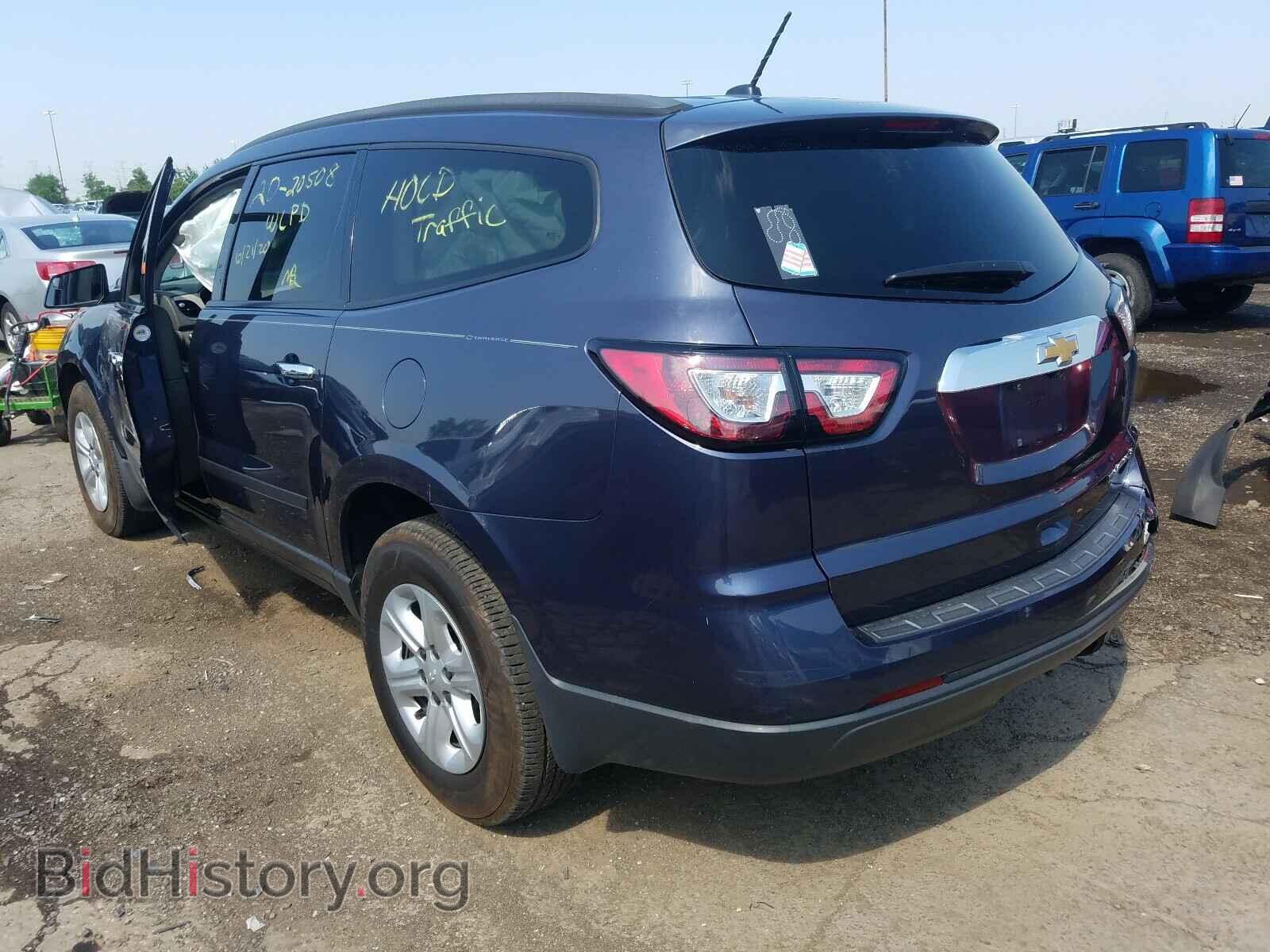 2013 CHEVROLET TRAVERSE - VIN: 1GNKRFKD3DJ120464 - Фото 3
