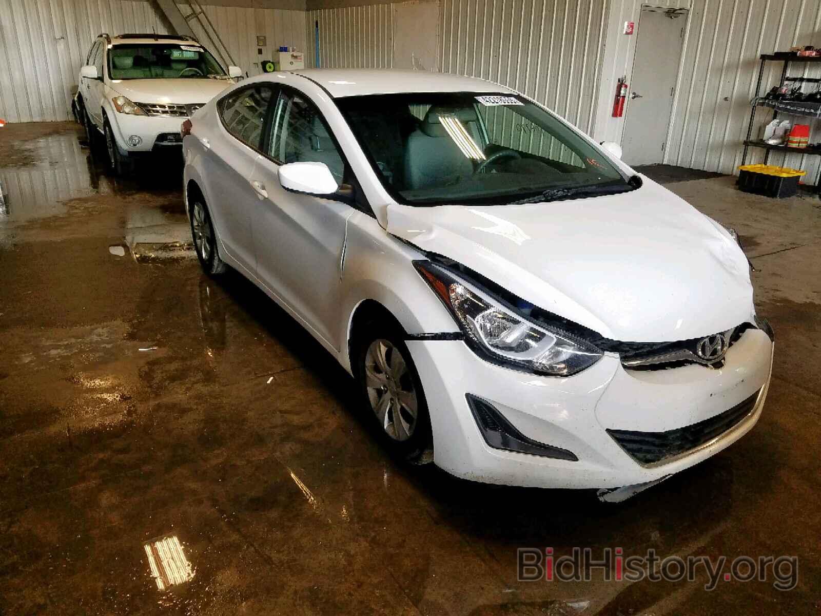 Photo 5NPDH4AEXGH678134 - HYUNDAI ELANTRA 2016