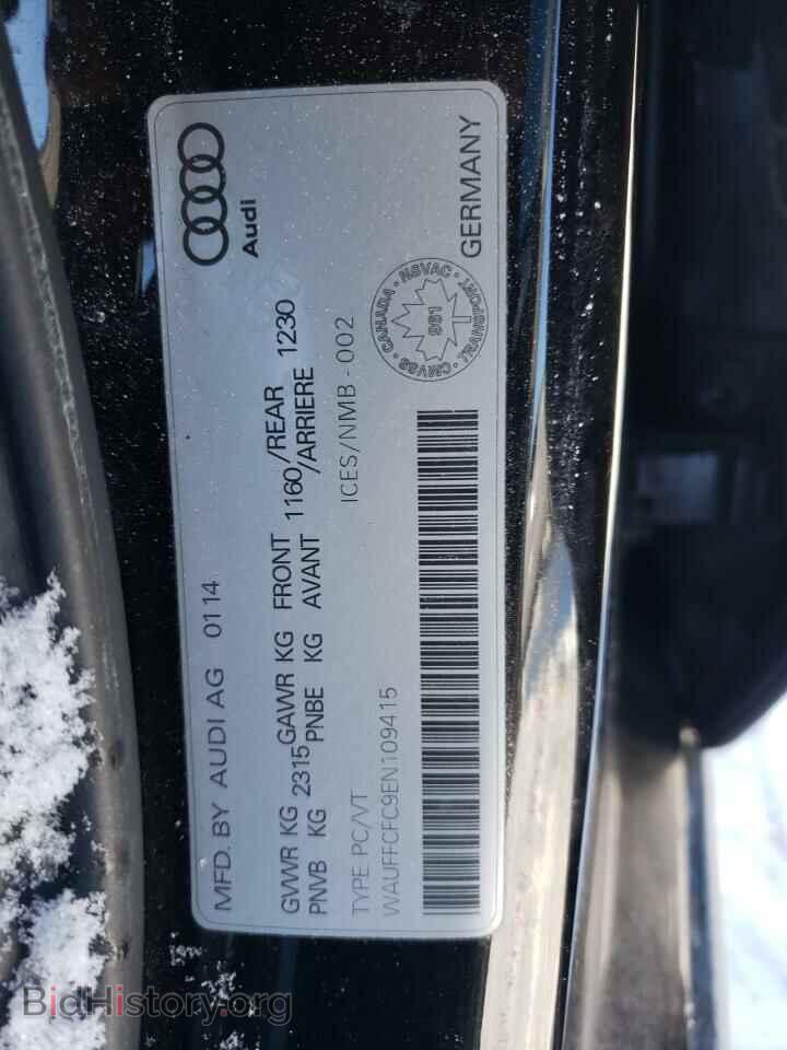 2014 AUDI A6 - VIN: WAUFFCFC9EN109415 - Фото 12