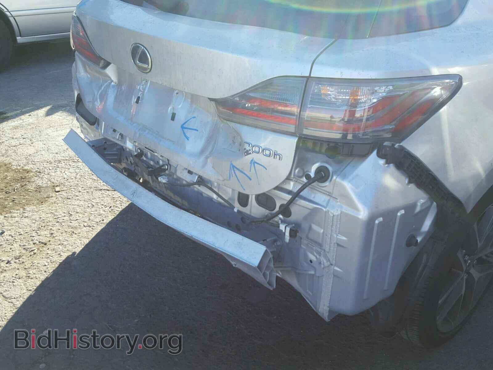 2014 LEXUS CT 200 - VIN: JTHKD5BH2E2203317 - Фото 9