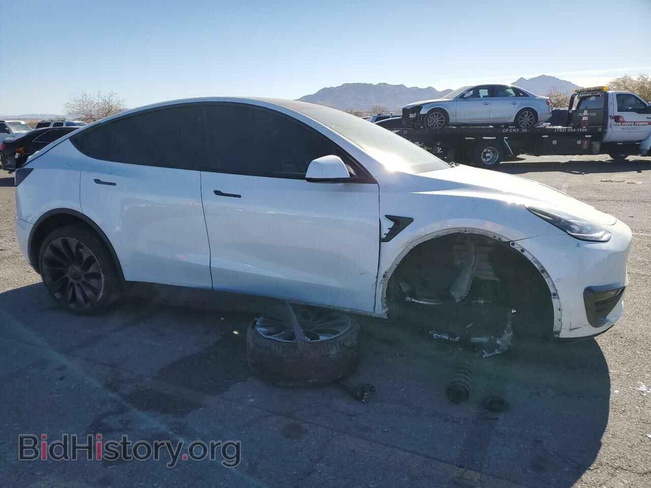 2021 TESLA MODEL Y - VIN: 5YJYGDEFXMF252381 - Photo 4