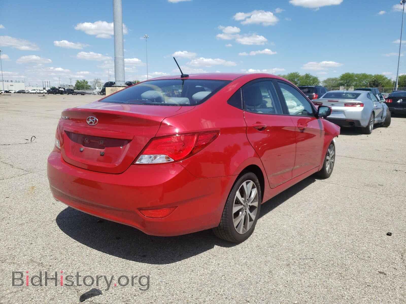 2017 HYUNDAI ACCENT - VIN: KMHCT4AE5HU334322 - Фото 4