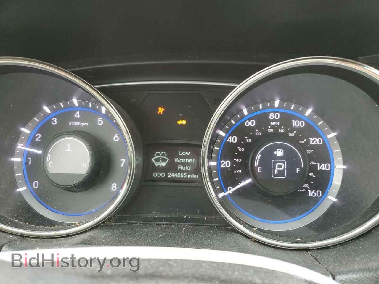 2012 HYUNDAI SONATA - VIN: 5NPEC4AB3CH325902 - Фото 9