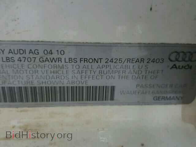 2010 AUDI A4 - VIN: WAUEFAFL6AN061656 - Photo 10