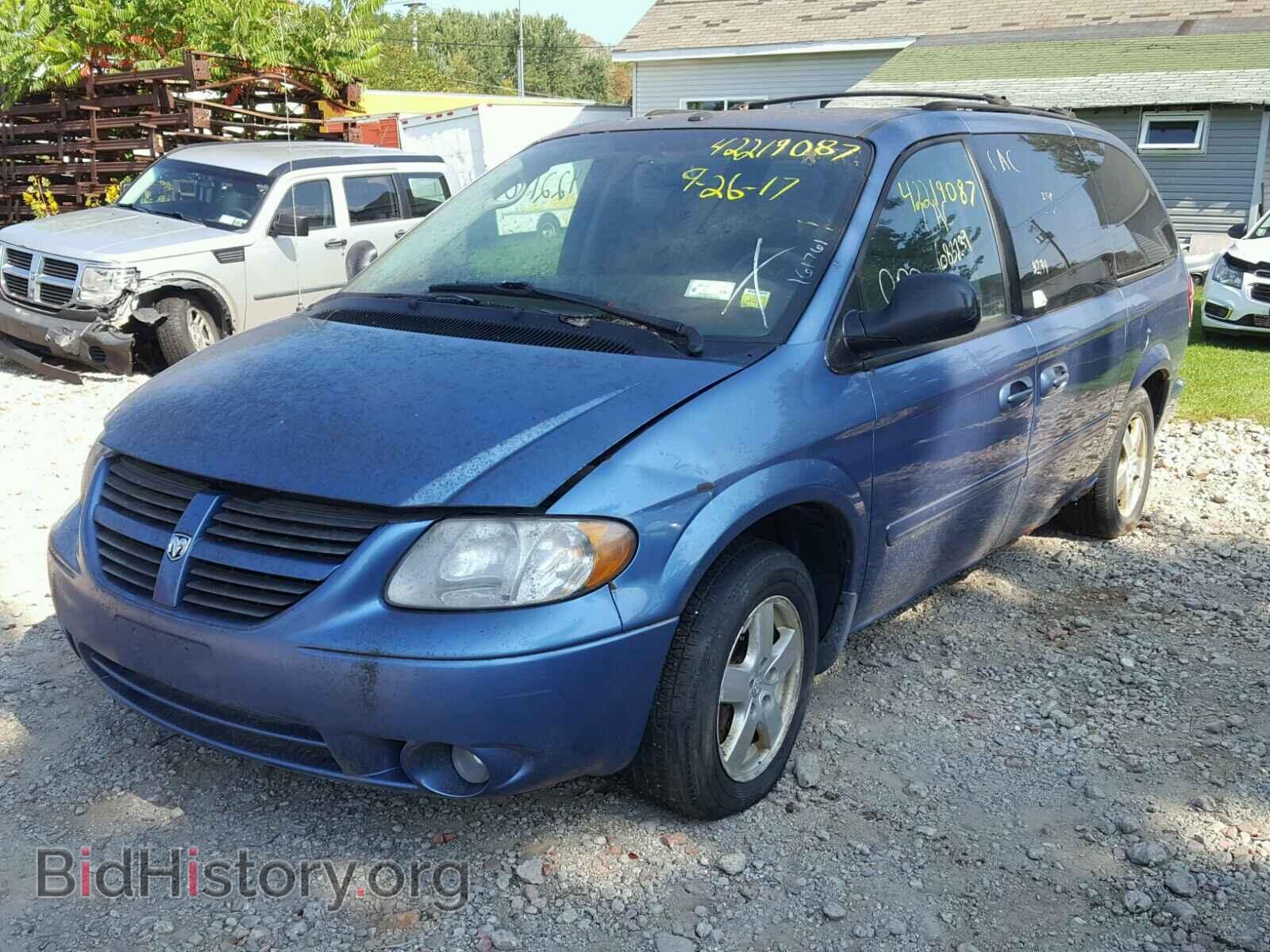 2007 DODGE CARAVAN - VIN: 2D4GP44L17R205447 - Фото 2