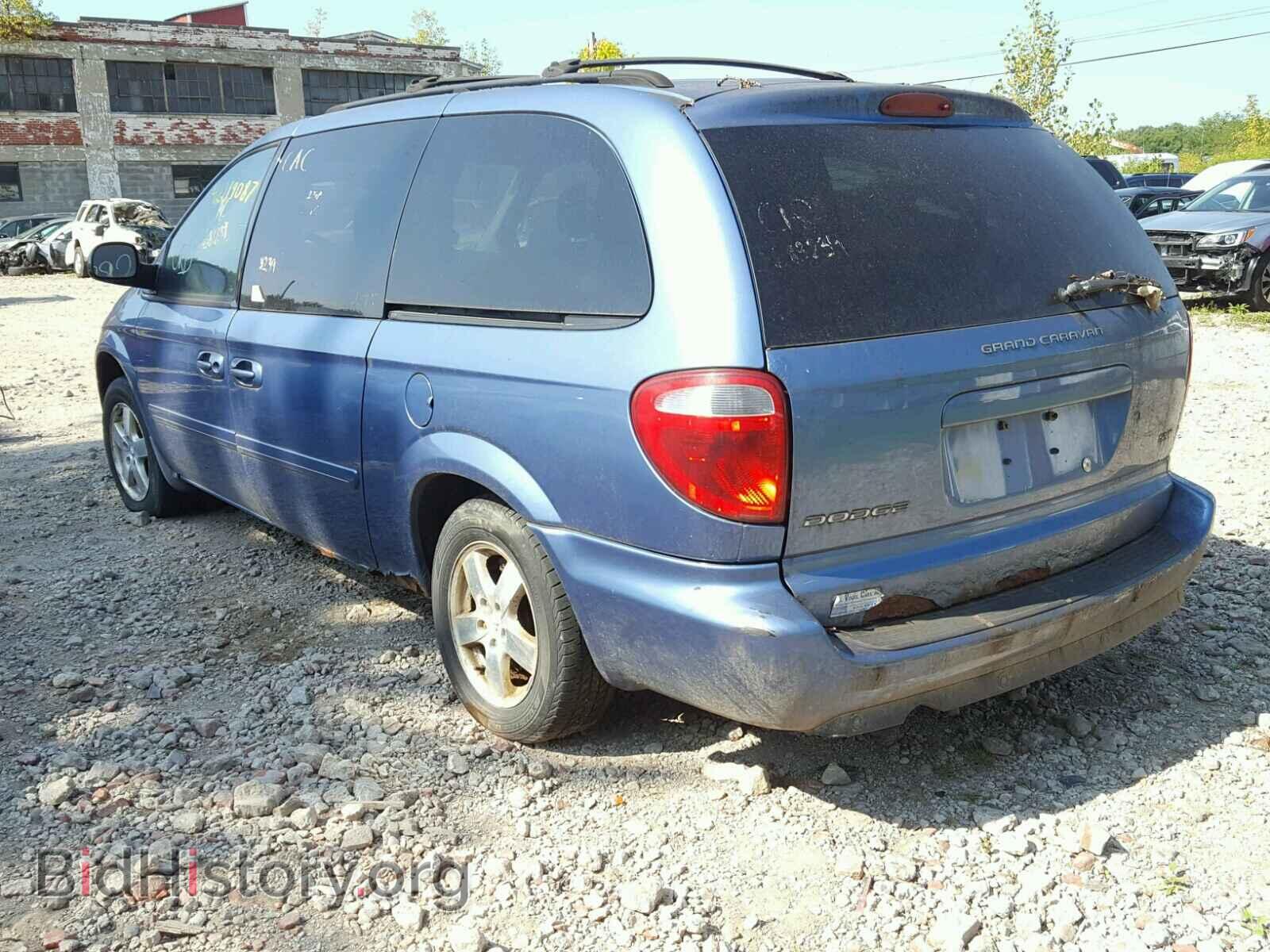 2007 DODGE CARAVAN - VIN: 2D4GP44L17R205447 - Фото 3