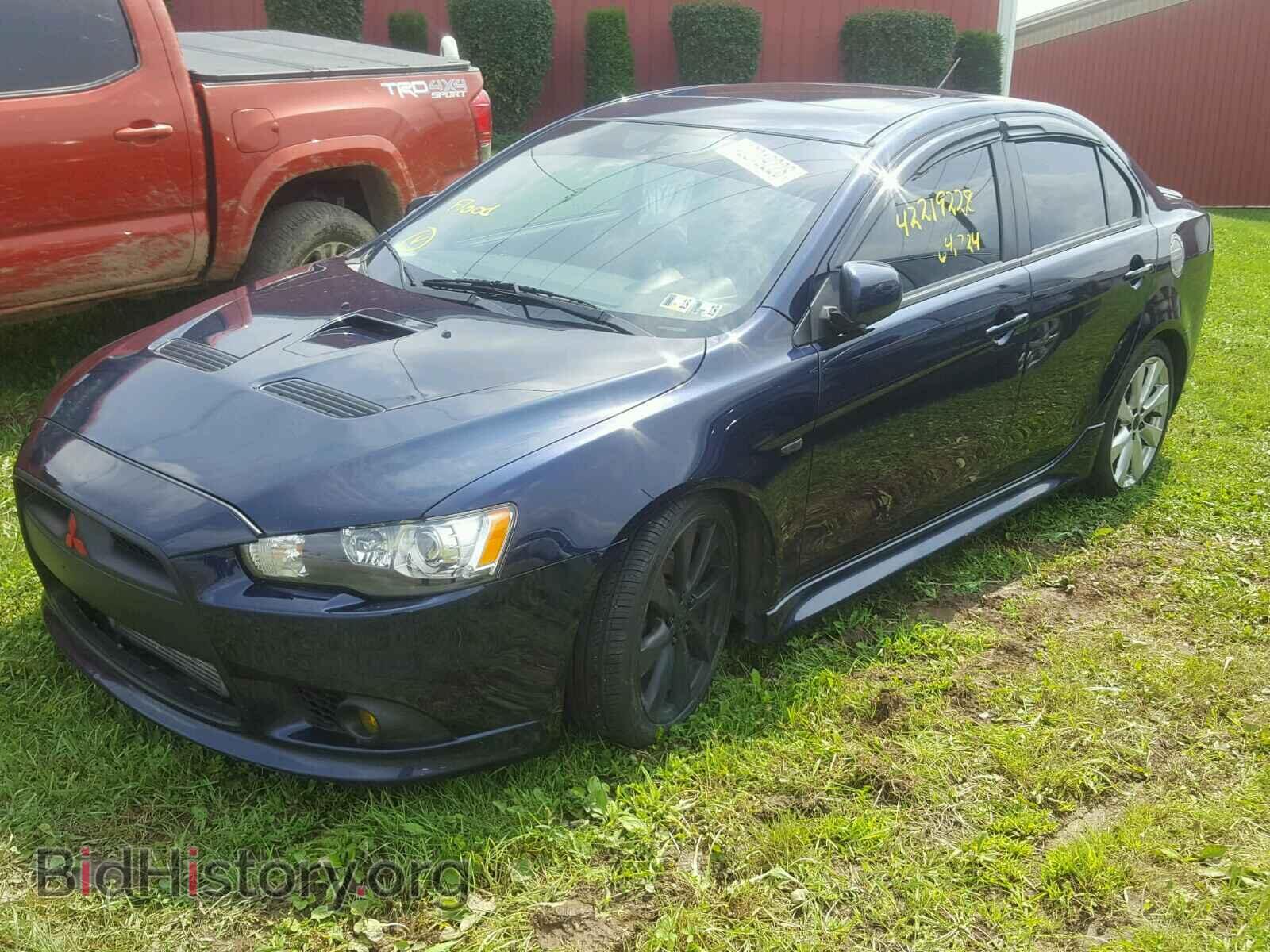 2013 MITSUBISHI LANCER - VIN: JA32V6FVXDU001525 - Фото 2