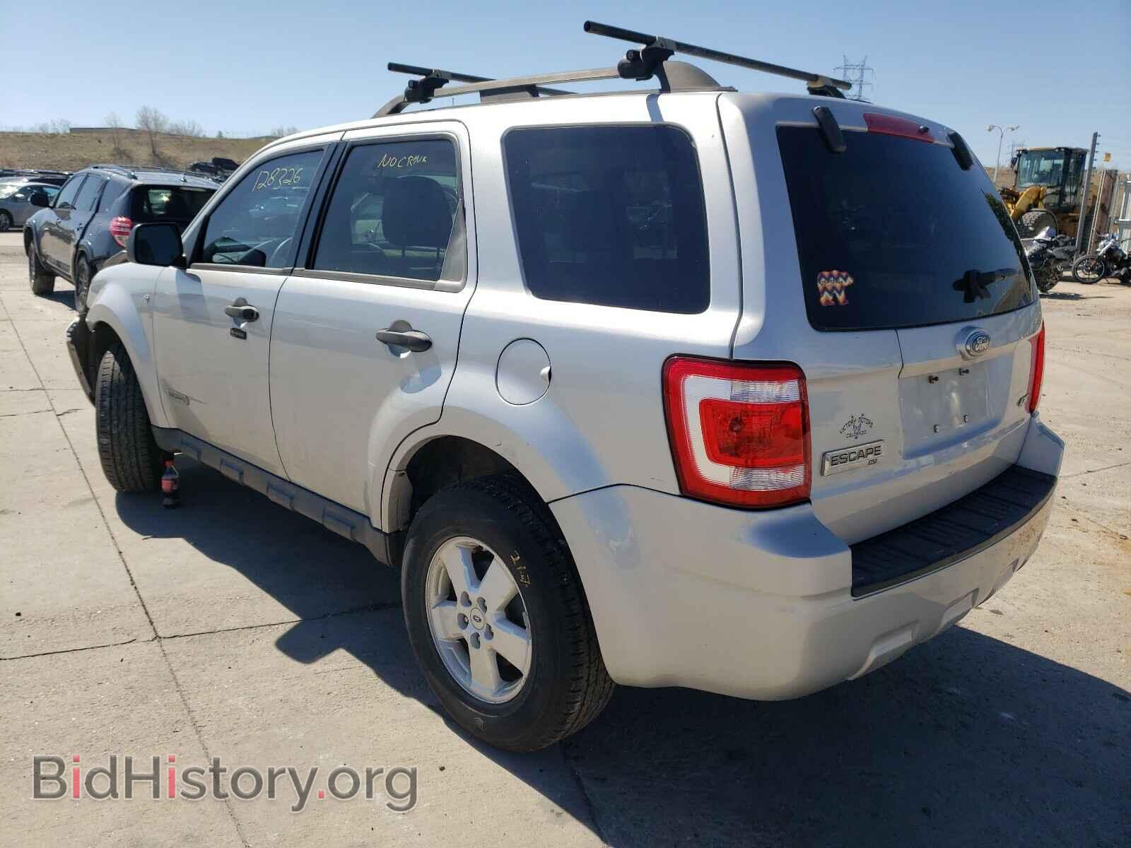 2008 FORD ESCAPE - VIN: 1FMCU93108KD06105 - Фото 3