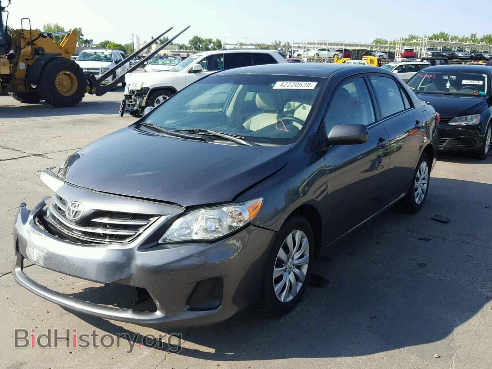 2013 TOYOTA COROLLA BA - VIN: 5YFBU4EE5DP121322 - Фото 2