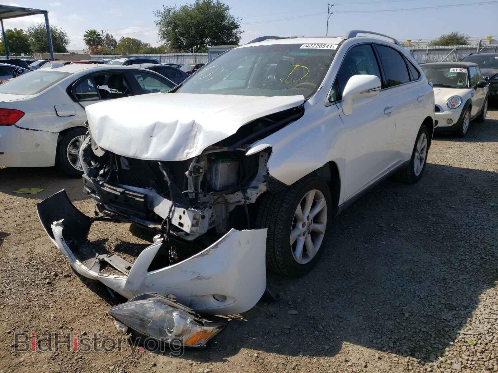 2012 LEXUS RX350 - VIN: 2T2ZK1BA4CC080325 - Фото 2